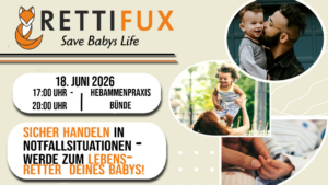 Rettifux Kurs am 18.06.2026 in der Hebammenpraxis Bünde von 17:00 - 20:00 Uhr